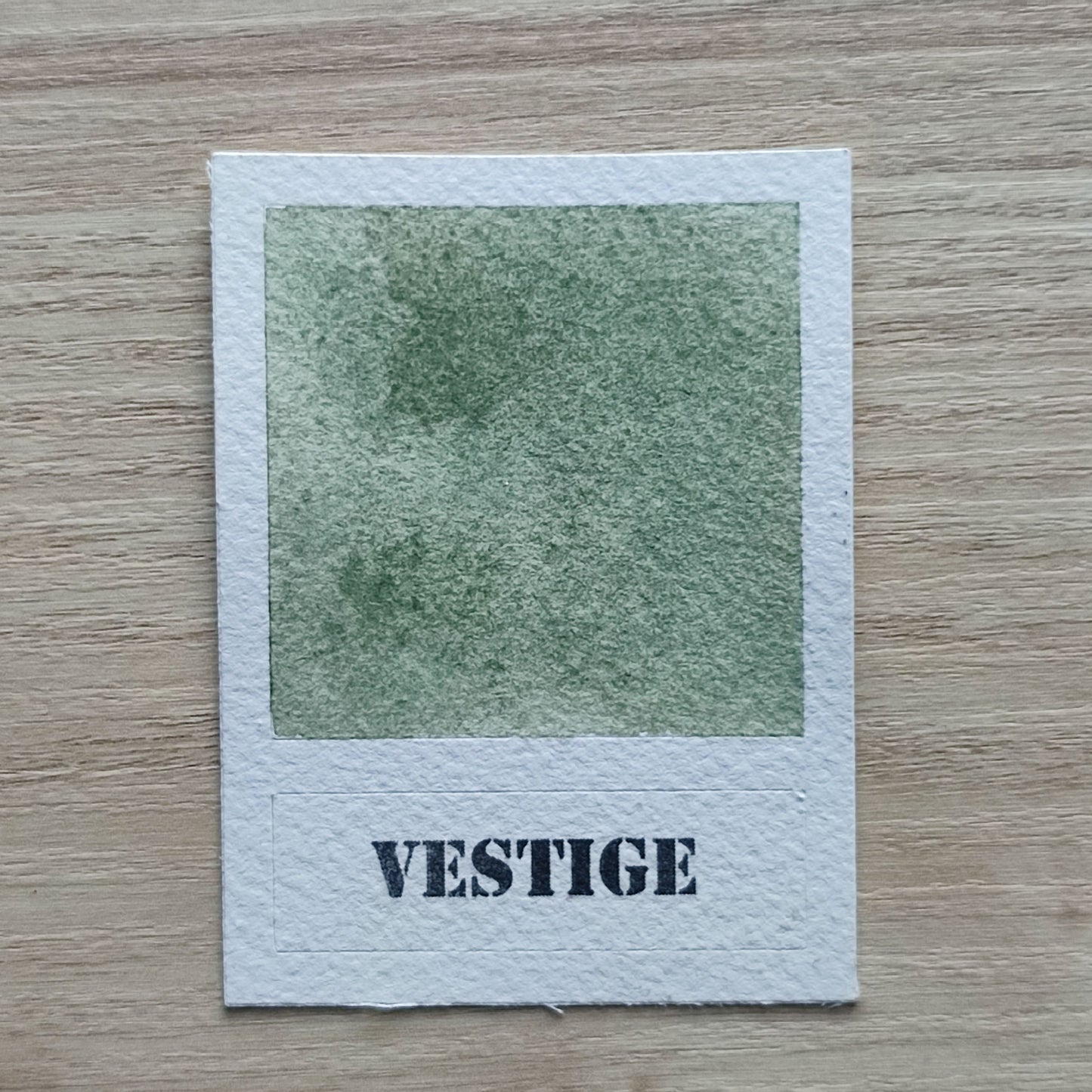Vestige "La cité oubliée" Aquarelle Artisanale Végane Éco-responsable et Solidaire