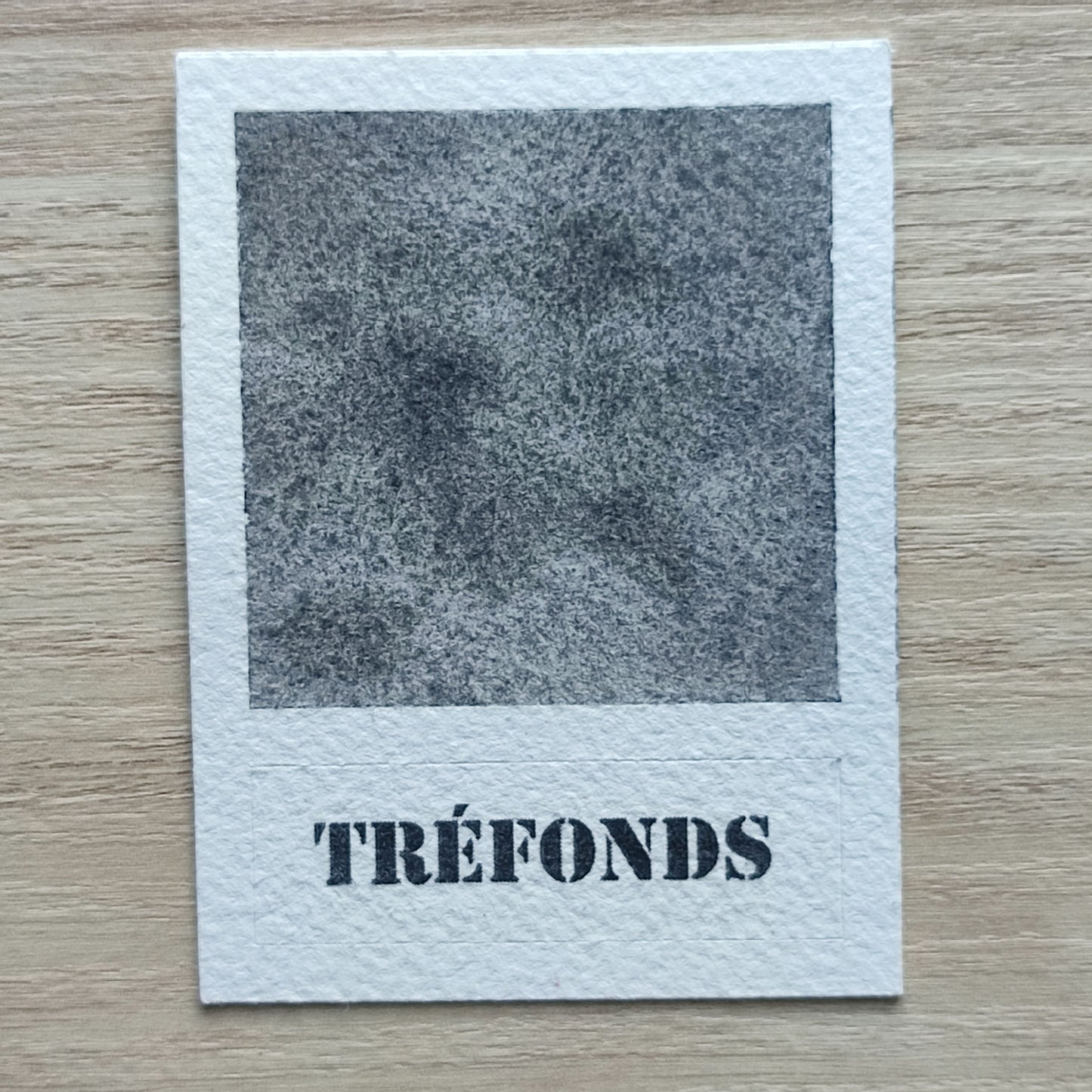 Tréfond "La cité oubliée" Aquarelle Artisanale Végane Éco-responsable et Solidaire