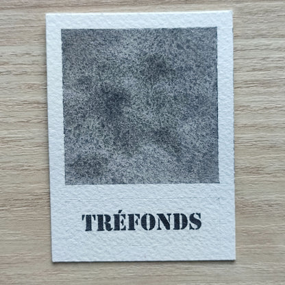 Tréfond "La cité oubliée" Aquarelle Artisanale Végane Éco-responsable et Solidaire