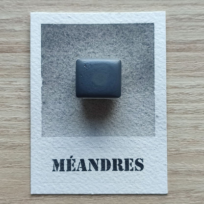 Méandres "La cité oubliée" Aquarelle Artisanale Végane Éco-responsable et Solidaire