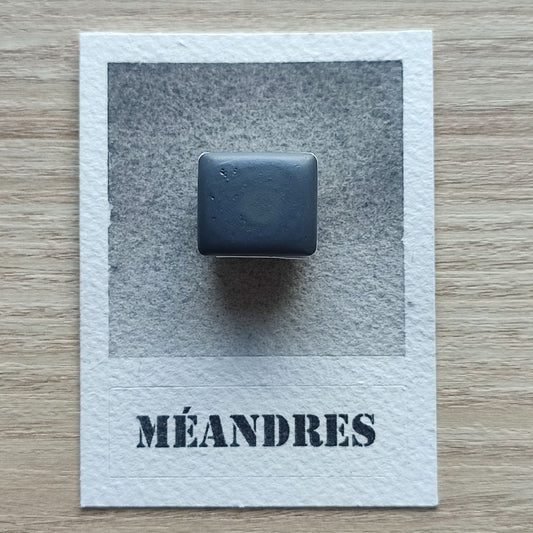 Méandres "La cité oubliée" Aquarelle Artisanale Végane Éco-responsable et Solidaire