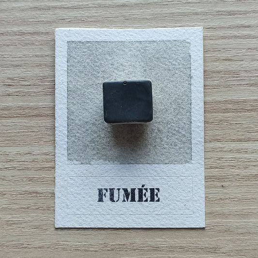 Fumée "La cité oubliée" Aquarelle Artisanale Végane Éco-responsable et Solidaire
