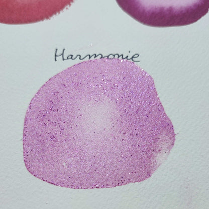 Euphorie - Demi-godets Nuances Solidaires Édition 2024 - Octobre Rose - Aquarelle Artisanale Végane