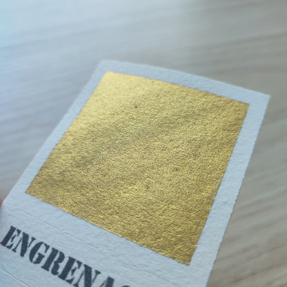 Engrenage "Le laboratoire de l'alchimiste" Aquarelle Artisanale Végane Éco-responsable et Solidaire