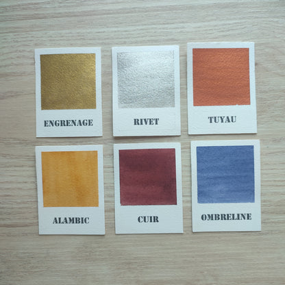 Alambic "Le laboratoire de l'alchimiste" Aquarelle Artisanale Végane Éco-responsable et Solidaire