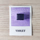 Violet "Nuances Essentielles" Aquarelle Artisanale Végane Éco-responsable et Solidaire