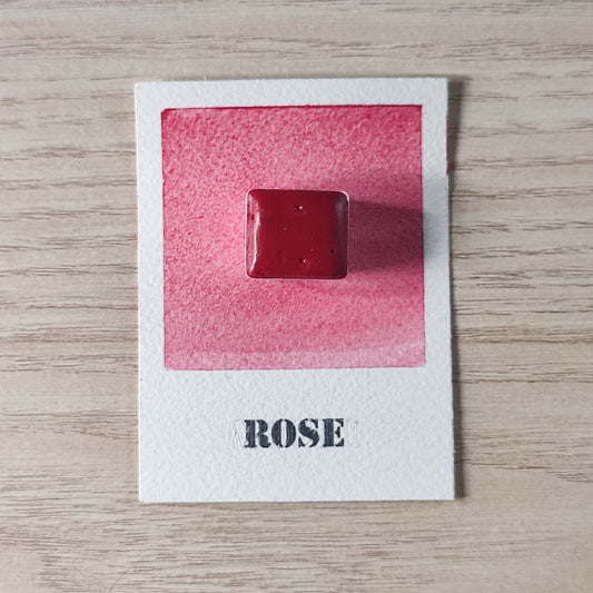 Rose "Nuances Essentielles" Aquarelle Artisanale Végane Éco-responsable et Solidaire