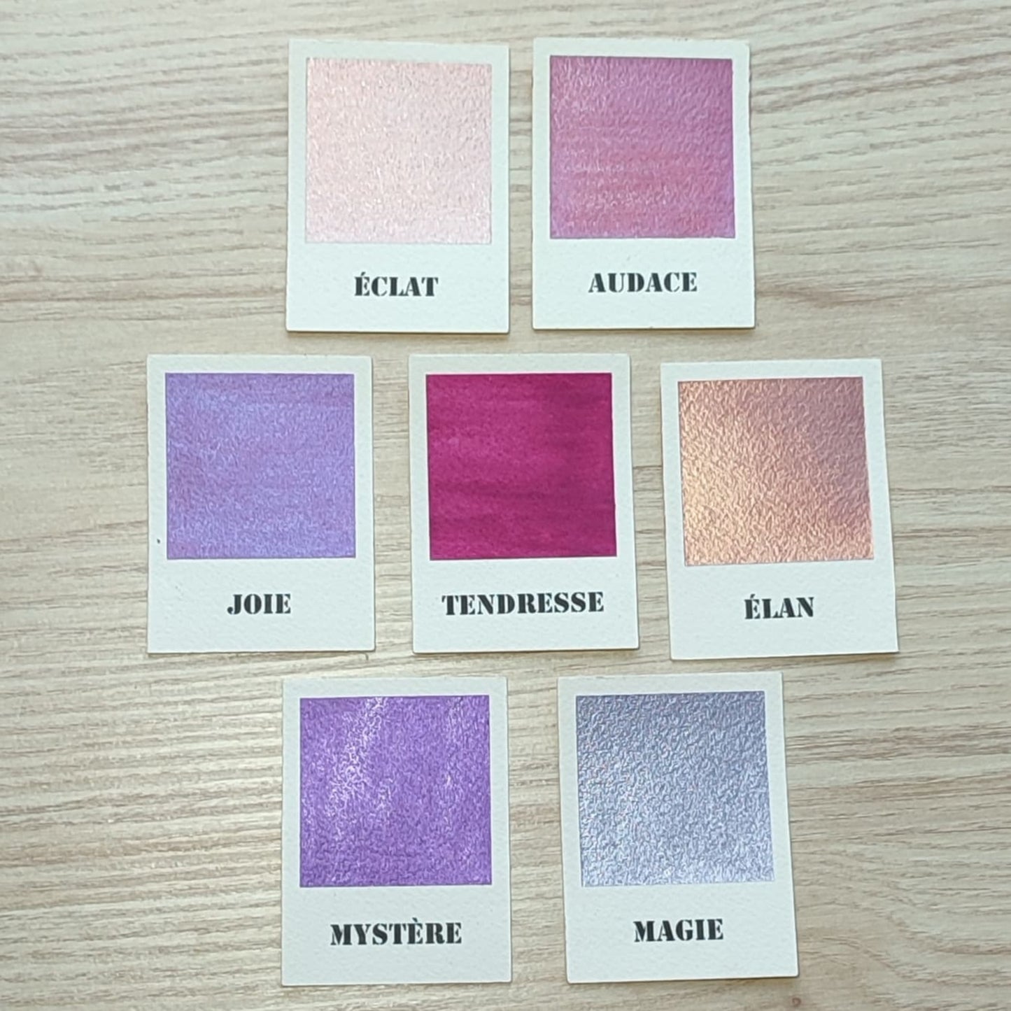 Palette Nuances Solidaires Édition 2025 - Octobre Rose - Aquarelle Artisanale Végane