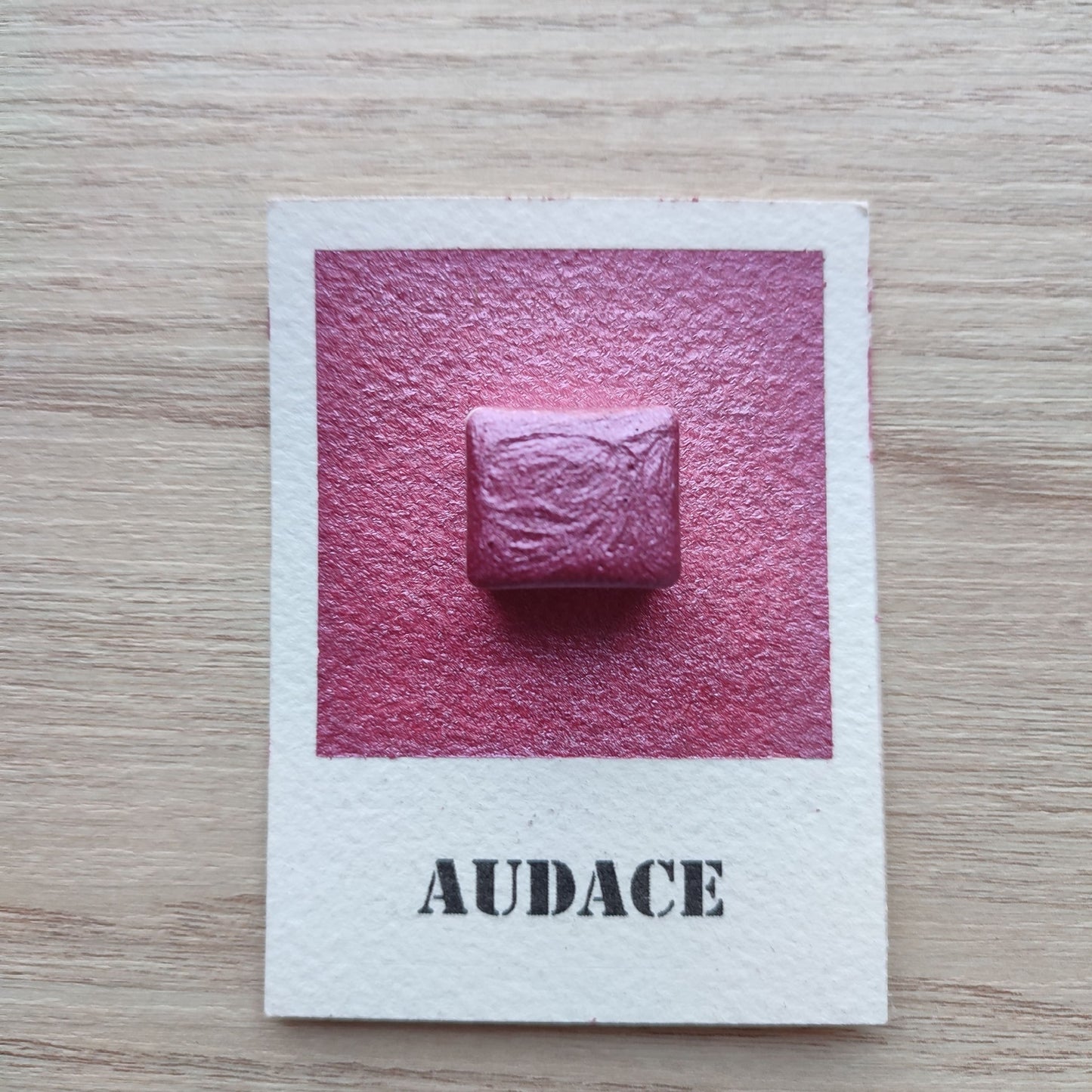 Palette Nuances Solidaires Édition 2025 - Octobre Rose - Aquarelle Artisanale Végane