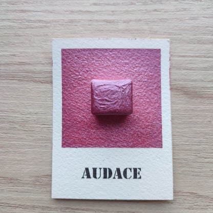 Palette Nuances Solidaires Édition 2025 - Octobre Rose - Aquarelle Artisanale Végane