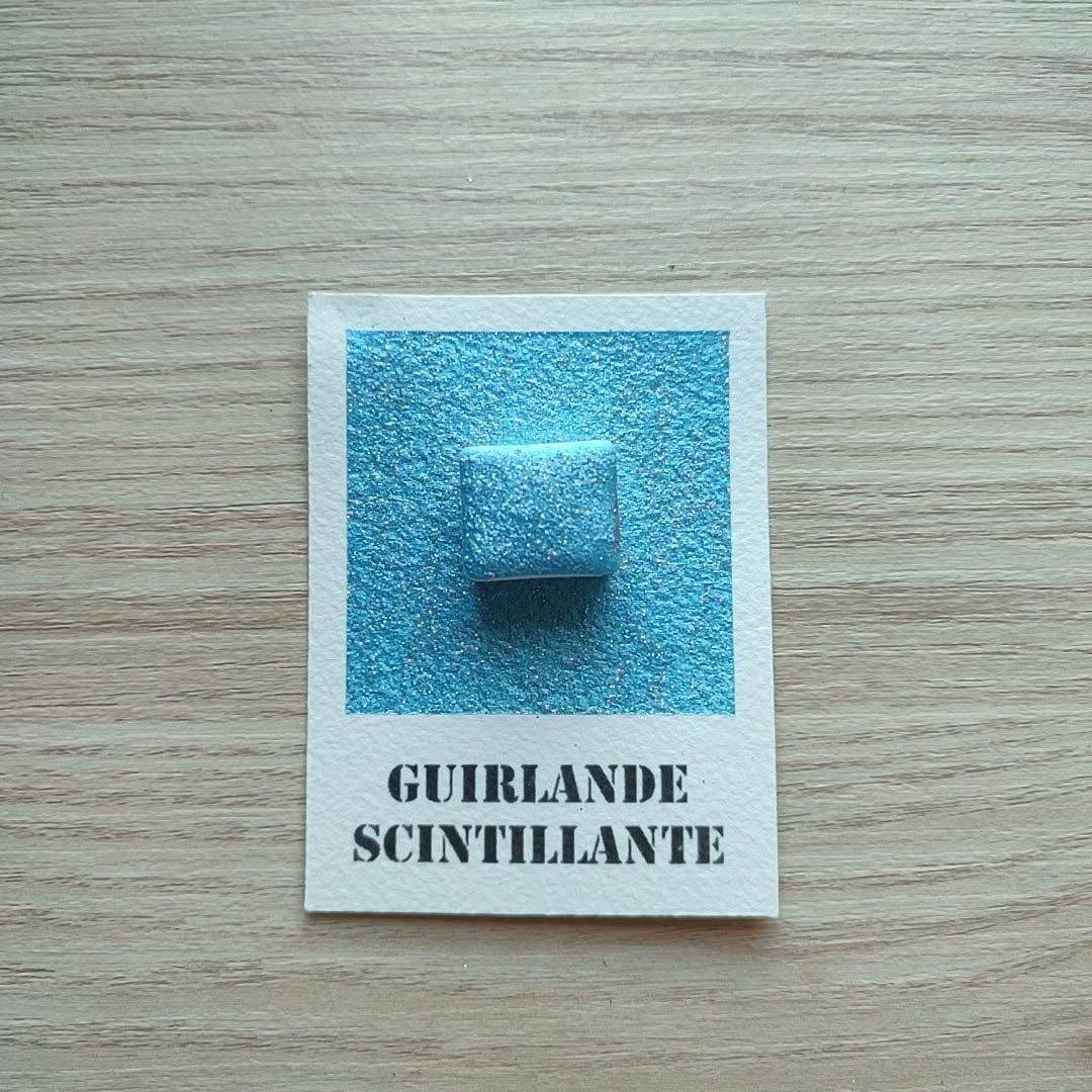 "Mon Beau Sapin - Réédition 2025" 6 aquarelles artisanales véganes et solidaires