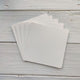 Lot de 5 Cartes pratiques aquarelle 12cm x 12cm – 300g/m²