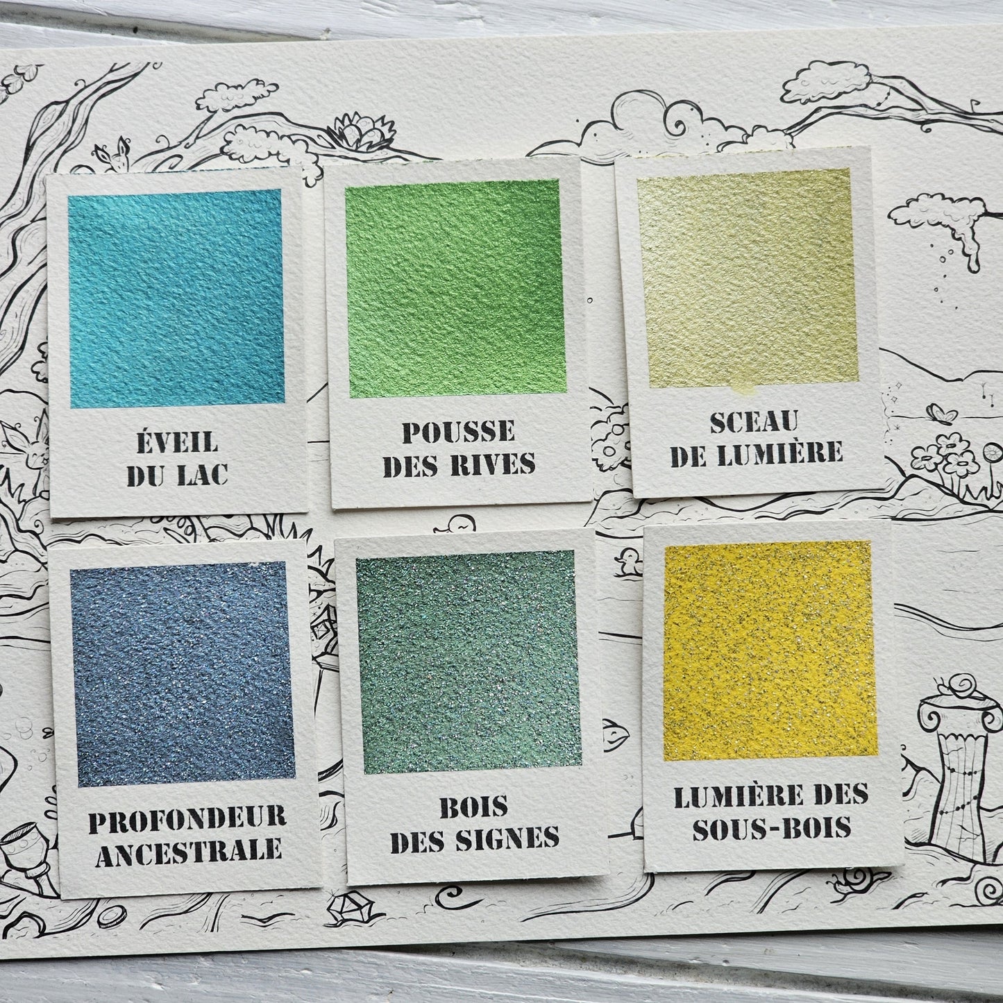Collection L'Éveil du Lac - Collaboration Amandine Jung