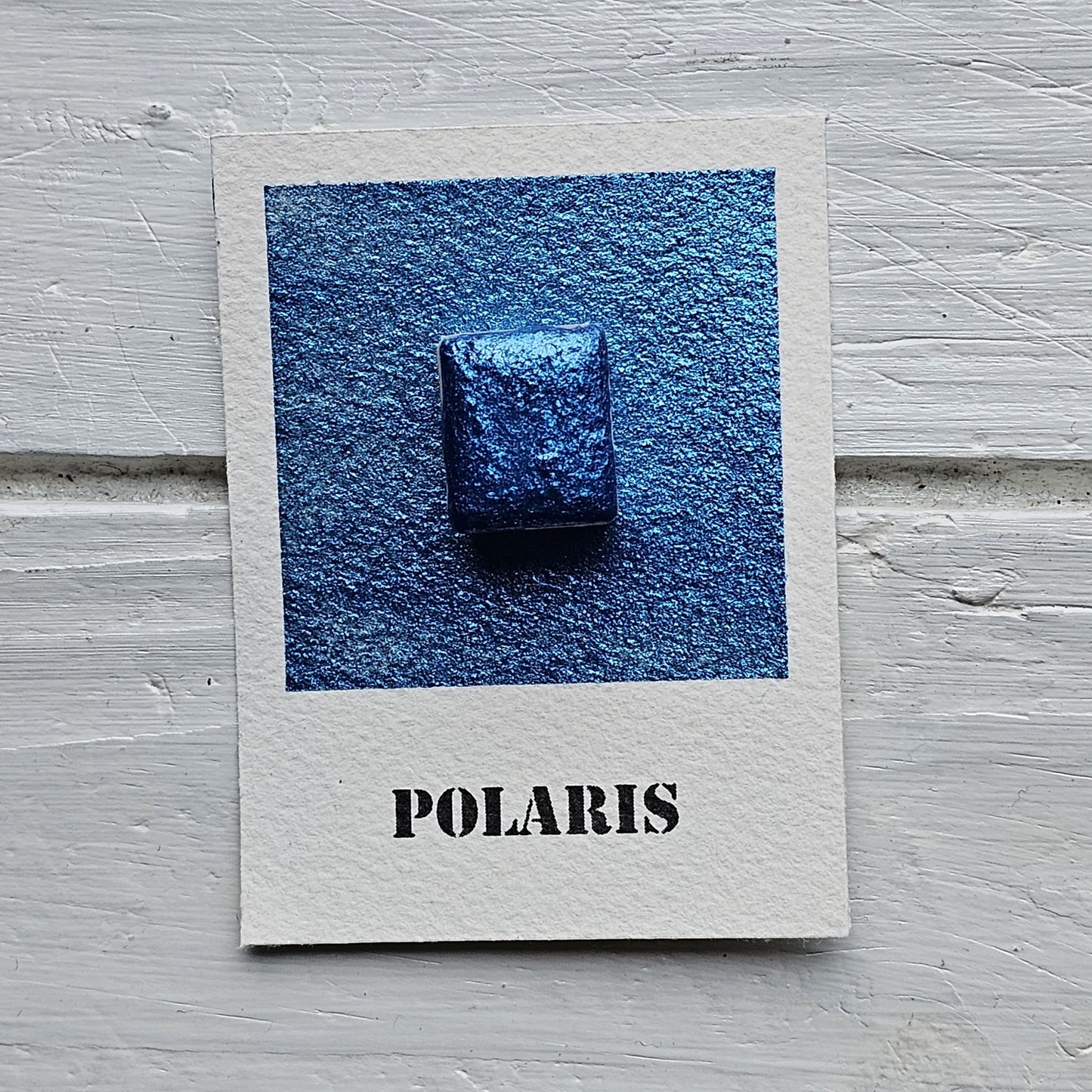 Collection "Galaxie Scintillante" - 6 Aquarelles Artisanales Métalisées Véganes Éco-responsables et Solidaires