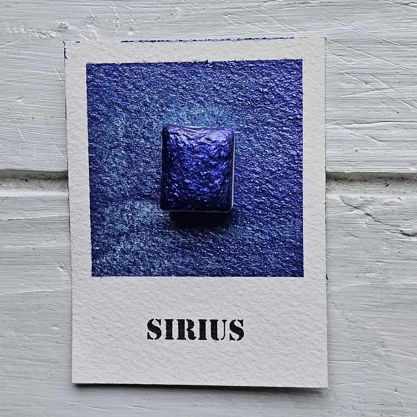 Collection "Galaxie Scintillante" - 6 Aquarelles Artisanales Métalisées Véganes Éco-responsables et Solidaires