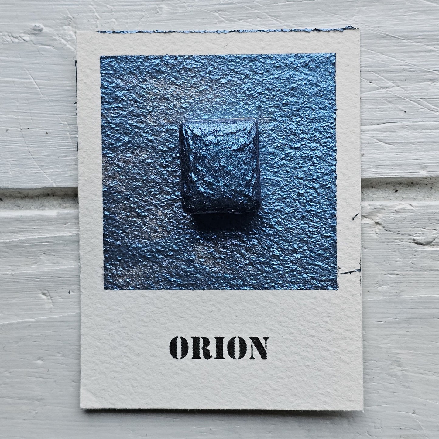 Collection "Galaxie Scintillante" - 6 Aquarelles Artisanales Métalisées Véganes Éco-responsables et Solidaires