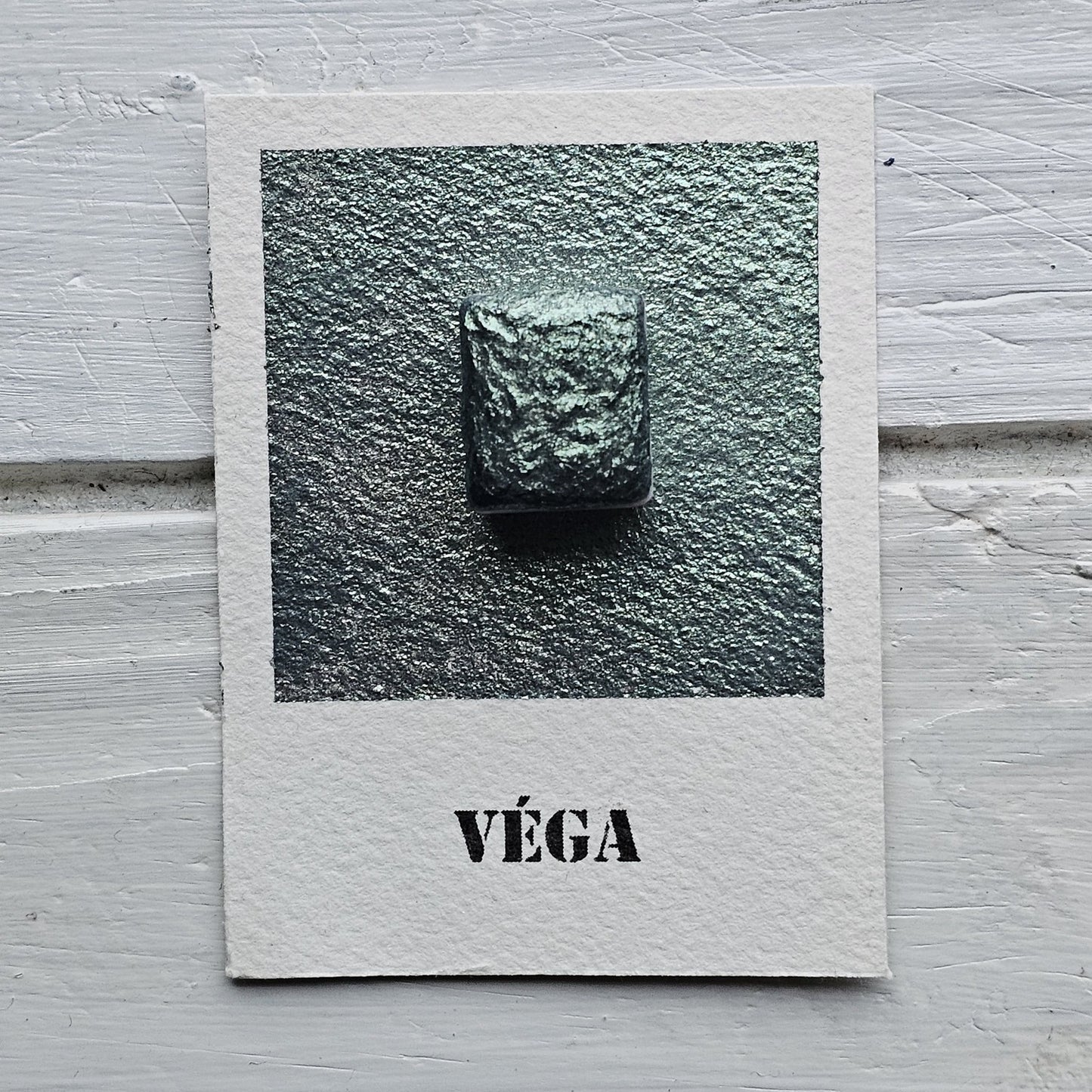 Collection "Galaxie Scintillante" - 6 Aquarelles Artisanales Métalisées Véganes Éco-responsables et Solidaires