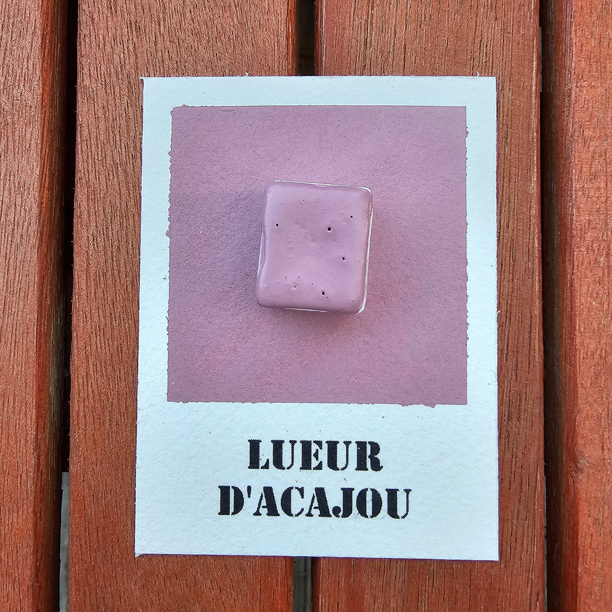 Palette Nuances d'Acajou, six aquarelles brunes pour carnations chaudes, Nuances d'Aquarelle