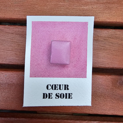 Nuances de Soie "Collection Carnation" - 6 Aquarelles Artisanales effet gouache Véganes Éco-responsables et Solidaires