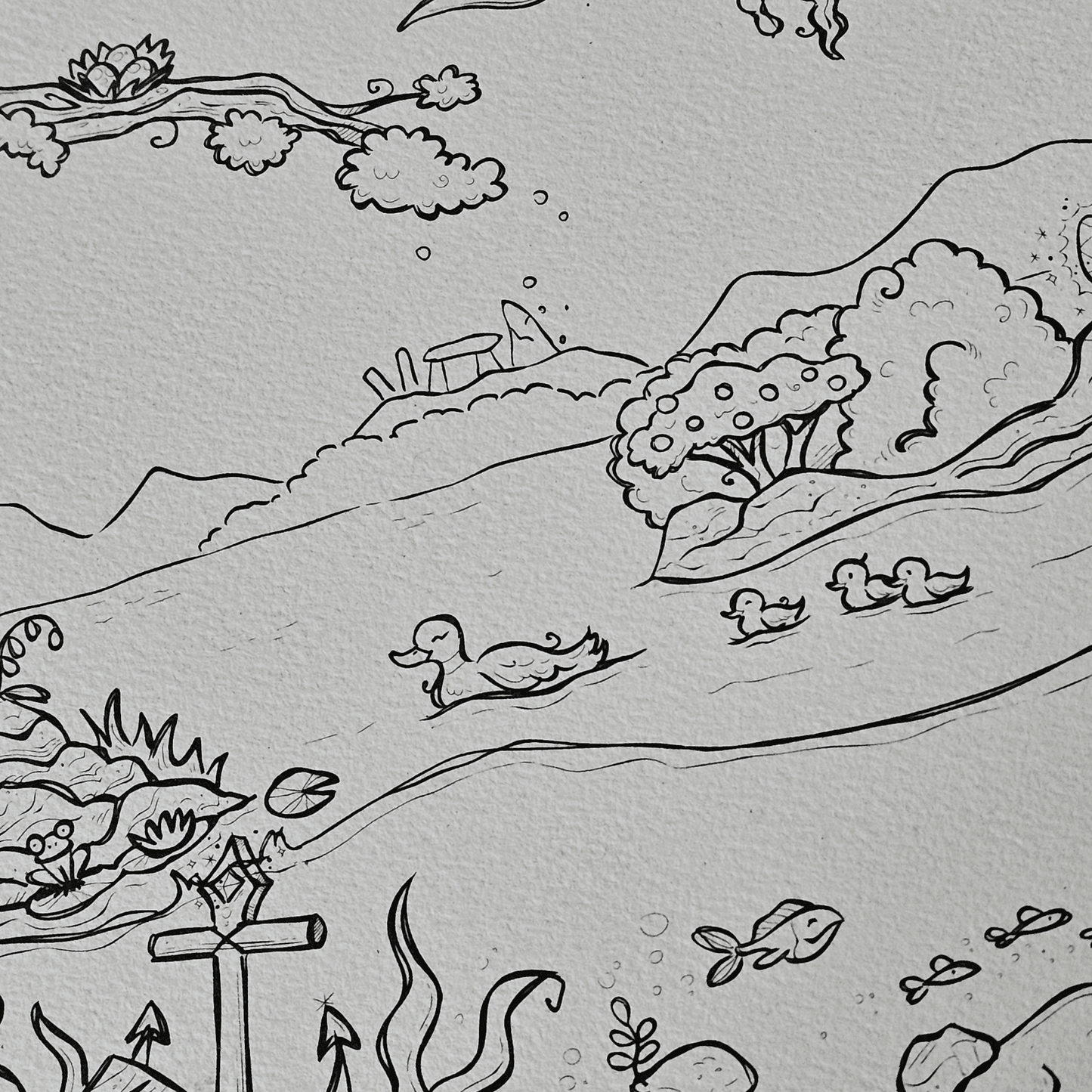 Collection L'Éveil du Lac - Collaboration Amandine Jung