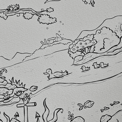 Collection L'Éveil du Lac - Collaboration Amandine Jung