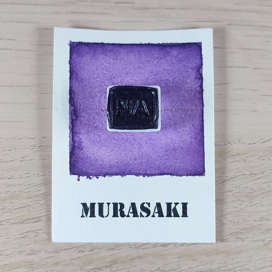 Murasaki - "Hanami" - Aquarelle Artisanale Végane