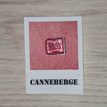 Canneberge "Mon beau sapin" Aquarelle Artisanale Irisée Pailletée Végane Éco-responsable et Solidaire