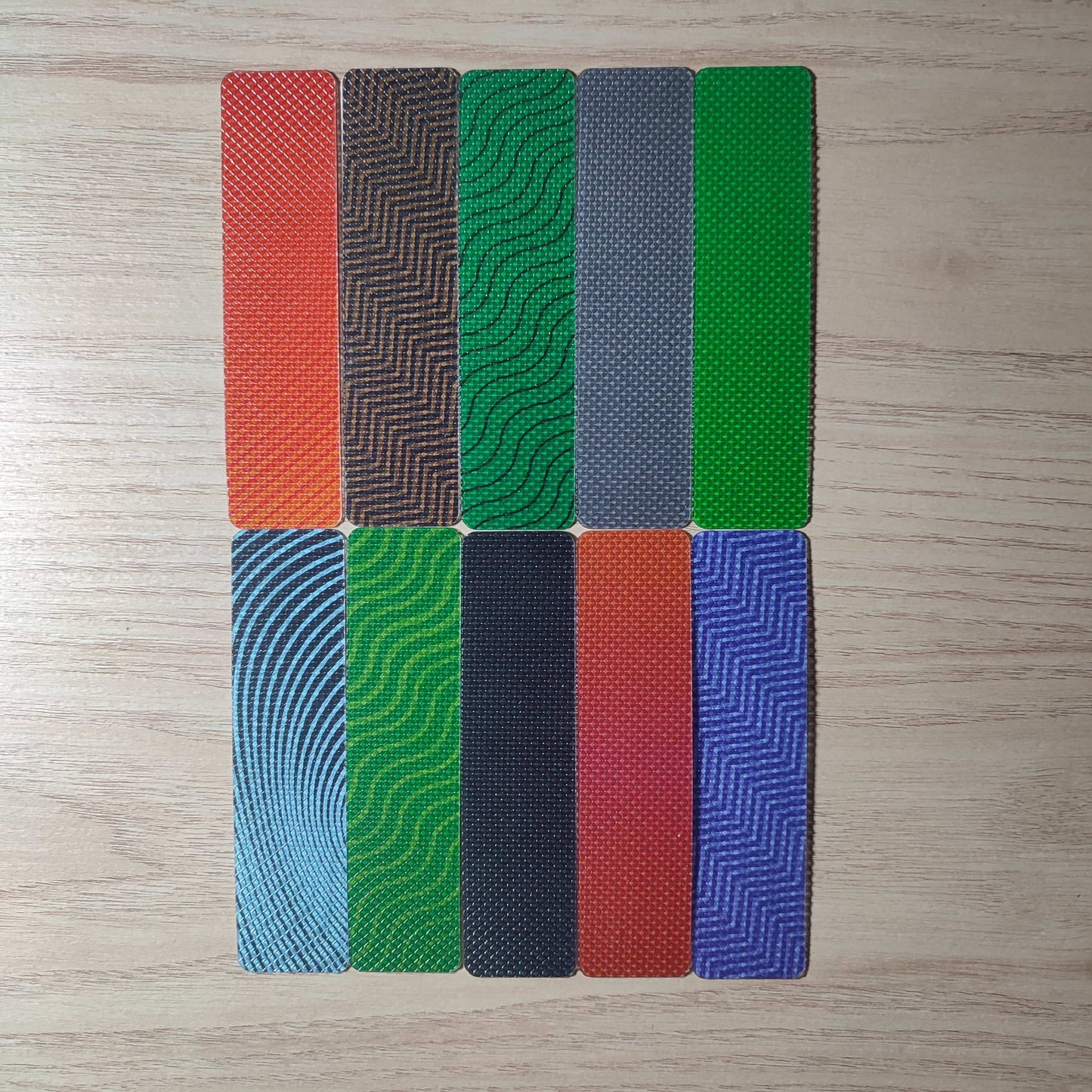 x1 Bande d'appaisement texturées pour l'art-thérapie (motifs diamants)