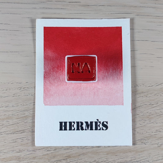 Hermès - "La Fresque Des Dieux" - Aquarelle Artisanale Végane