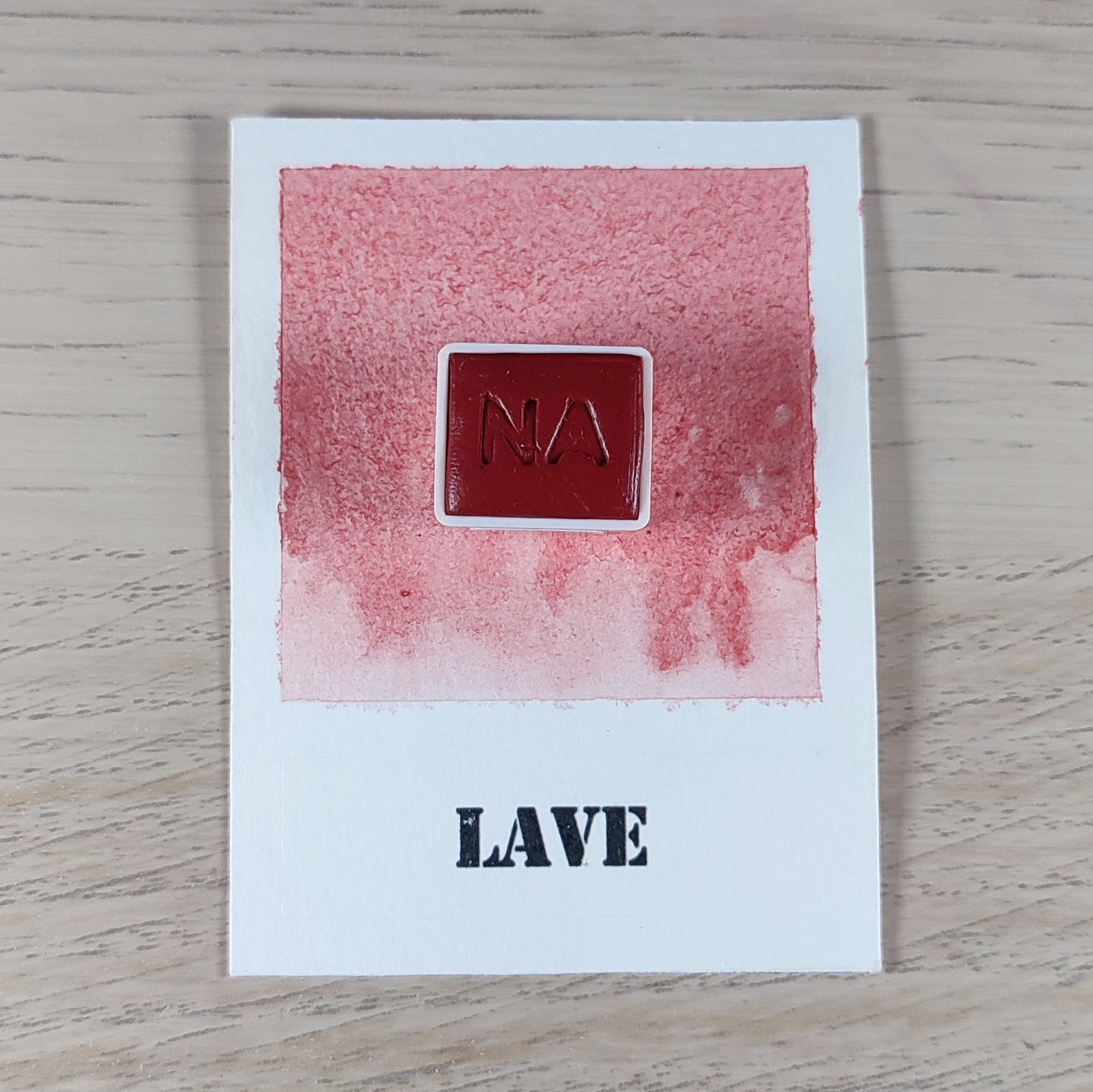 Lave - "L'Archipel Volcanique" - Aquarelle Artisanale Végane