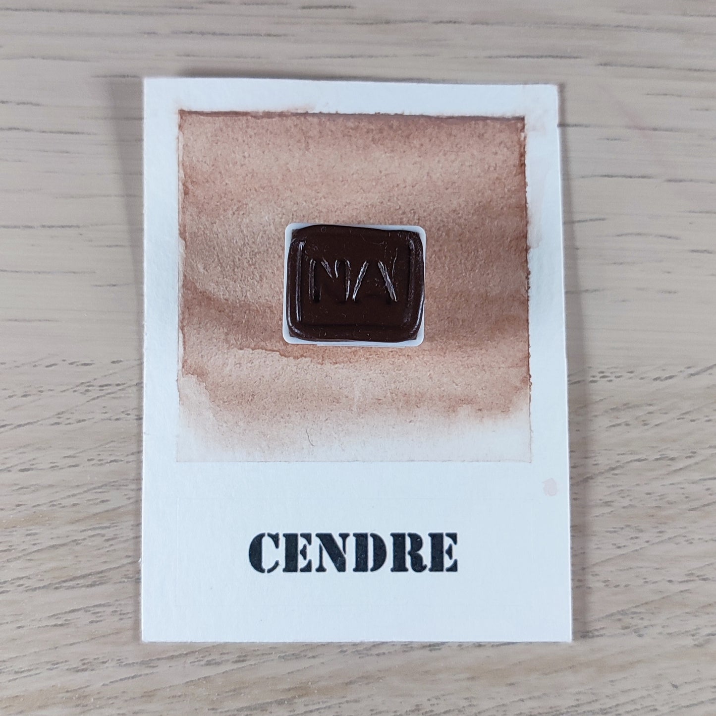 Cendre - "L'Archipel Volcanique" - Aquarelle Artisanale Végane