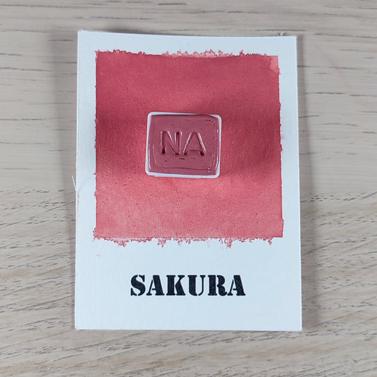 Sakura - "Hanami" - Aquarelle Artisanale Végane