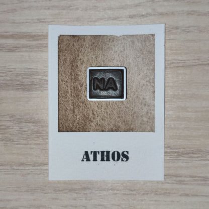 Athos "Écho chromatique" Aquarelle Artisanale Végane Éco-responsable et Solidaire