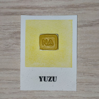 Yuzu "Écho chromatique" Aquarelle Artisanale Végane Éco-responsable et Solidaire