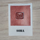 Soba "Écho chromatique" Aquarelle Artisanale Végane Éco-responsable et Solidaire